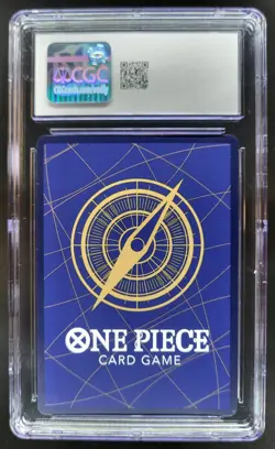 2022 ONE PIECE CCG JAPANESE MONKEY D. LUFFY MANGA ALT ART P-001 CGC 9 C PT - Image 2