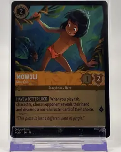 Mowgli Man Cub 19/204 Foil Lorcana Whispers in the Well NM - Image 1