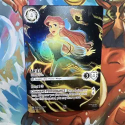 Disney Lorcana TCG Ariel Ethereal Voice 241/104 Iconic NM Whispers Of The Well - Image 1