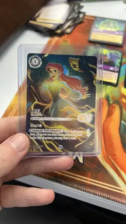 Disney Lorcana TCG Ariel Ethereal Voice 241/104 Iconic NM Whispers Of The Well - Image 3