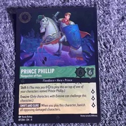 Prince Phillip Vanquisher of Foes 73 Fabled Cold Foil Disney Lorcana - Image 1