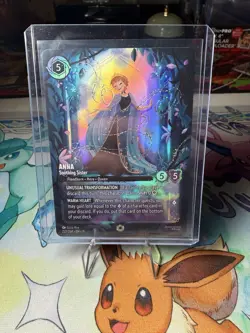 Disney Lorcana Winterspell Anna Soothing Sister Enchanted 227/204 NM Pack Fresh! - Image 1