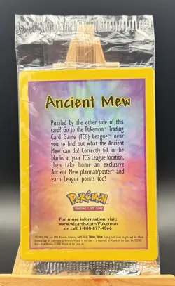 Ancient Mew SEALED Pokemon Unopened 2000 Movie Promo Holo Card - Image 1