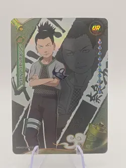 Naruto Kayou English Series 2 Card - Shikamaru Nara - NRSA02-UR-002L3 - Image 1