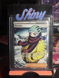 Pokemon TCG Grusha Paldea Evolved Trainer Full Art Ultra Rare Card 253/193 - Image 1