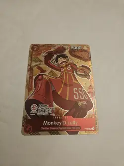 Monkey.D.Luffy (Bandai Card Games Fest 24-25) P-080 One Piece Promotion Cards... - Image 1