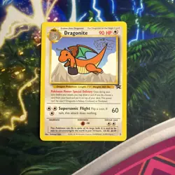 1999 Pokemon Movie Dragonite Promo Card #5 - Image 3