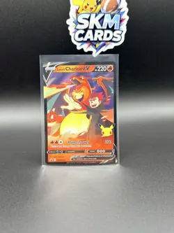 2021 Pokemon TCG Lance's Charizard v SWSH133 Jumbo Holo Promo Card - Image 3