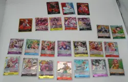 Uta Gold Don!! - One Piece EB03 - English Lot SC R Leader cards 24 total cards - Image 1
