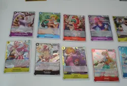 Uta Gold Don!! - One Piece EB03 - English Lot SC R Leader cards 24 total cards - Image 2