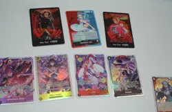Uta Gold Don!! - One Piece EB03 - English Lot SC R Leader cards 24 total cards - Image 4