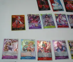 Uta Gold Don!! - One Piece EB03 - English Lot SC R Leader cards 24 total cards - Image 5