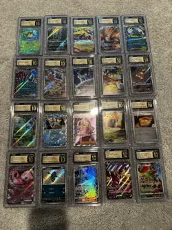 Pokemon CGC PRISTINE 10 Graded Lot (20 Graded Cards) - Image 1