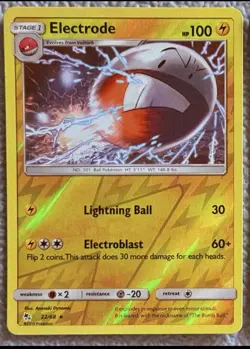 Pokemon Electrode 22/68 Hidden Fates Reverse Holo Card Near Mint ✨✨ - Image 1