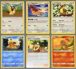 Pokemon Sun & Moon Team Up Card Lot x6 NM/VLP 💎 (2 RARES) - Image 1