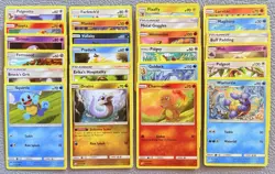 Pokemon Sun & Moon Team Up Regular Card Lot x24 NM 💎 (3 RARES) - Image 1