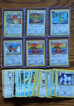 Pokemon Cards Rare Holo Dragonite 9/165 4/62 Dark Movie Not Graded Others! - Image 1