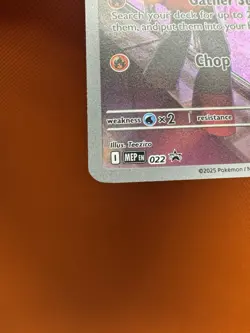 Charcadet 022 Pokemon TCG Black Star Promo Full Art Foil Card Near Mint NM - Image 4