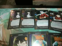 Inuyasha Card Lot Keshin Score Entertainment TCG Over 150 Cards - Image 2