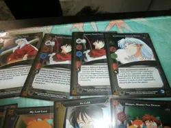 Inuyasha Card Lot Keshin Score Entertainment TCG Over 150 Cards - Image 3