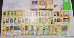 vintage Pokemon card lot MP/DMG c,un Holo, rare, Shadowless, 1st ed 200+ - Image 1