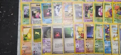 vintage Pokemon card lot MP/DMG c,un Holo, rare, Shadowless, 1st ed 200+ - Image 2