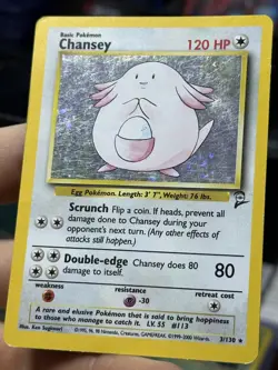 Chansey 3/130 Clefairy 6/130 Base Set 2 2000 Holo Vintage Pokemon Card Lot WOTC - Image 5