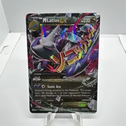 Pokemon M Latios EX 59/108 Roaring Skies Holo Ultra Rare Sonic Ace Card - Image 1