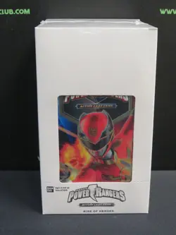 FACTORY SEALED POWER RANGERS RISE OF HEROES CARD GAME BLISTER BOOSTER BOX CG4 - Image 1