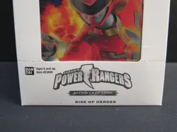 FACTORY SEALED POWER RANGERS RISE OF HEROES CARD GAME BLISTER BOOSTER BOX CG4 - Image 2