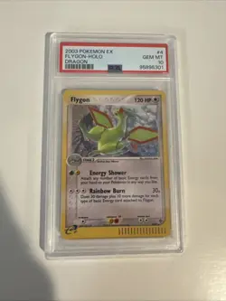 2003 Pokemon EX Dragon Flygon Holo Rare Card #4/97 PSA 10 - Image 1