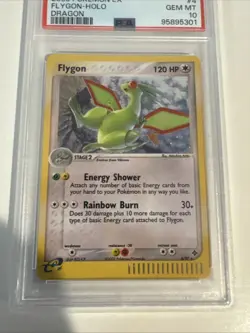 2003 Pokemon EX Dragon Flygon Holo Rare Card #4/97 PSA 10 - Image 3