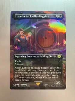 Lobelia Sackville-Baggins - 399 - MTG: Lord of the Rings - Borderless - FOIL - Image 1