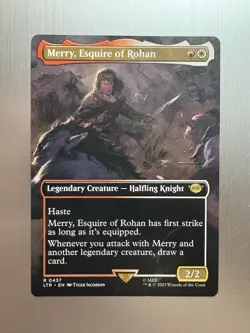 Merry, Esquire Of Rohan - 437 - MTG: Lord of the Rings - Borderless - Regular - Image 1