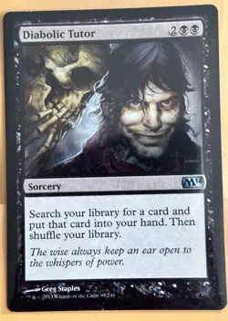 Diabolic Tutor Commander Regular - Image 1