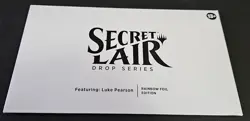 MTG Secret Lair Featuring: Luke Pearson Foil Edition SEALED - Image 1