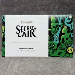 MTG Secret Lair Prints Charming Traditional Foil SLD Brand New Sealed - Image 1