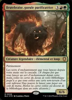 Wildsear, Scouring Maw [Bloomburrow Commander] NM Foil - MTG - Image 1