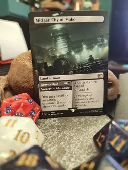 MTG Midgar, City of Mako - Regular - FIN #0313 - Image 1