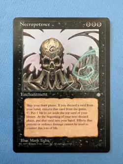 MTG Ice Age Edition, Necropotence! 1995 Vintage Magic! - Image 1