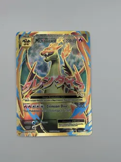 M CHARIZARD EX 2016 POKEMON XY EVOLUTIONS ULTRA RARE HOLO 101/108 - Image 1