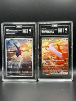 Pokemon TCG Latios & Latias Surging Sparks TAG 9 Set #239 #203 - Image 1