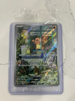 Pokemon Charmander SVP 044 Scarlet & Violet Promo Card in plastic wrapping ￼ - Image 1