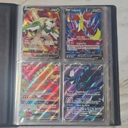 Modern Pokemon Binder Collection Lot Binder NM-DMG - Image 1