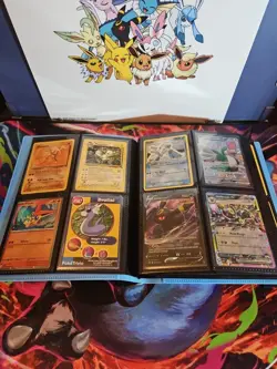 160 Pokemon Binder Collection | 30+ Vintage/WOTC/EX's+ Modern Holos + More - Image 2
