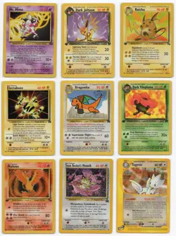 Pokemon 9 Card Lot #3 - Japanese & English - Modern-WOTC Vintage -HP/NM - Image 1