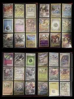 Pokemon Cards Binder All Hits Chase Promos Holos EX Fulls Arts IRs Poke Balls - Image 2