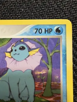 Pokemon TCG Vaporeon EX Sandstorm Card 25/100 Rare Card Near Mint Condition - Image 3