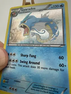 Pokemon Gyarados 24/124 Dragons Exalted Holo LP - Image 3