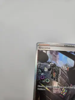 Pokemon TCG Giacomo 267/193 Holo Special Illustration Rare Paldea Evolved 2023 - Image 2